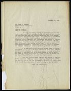 Letter from Ruth Benedict to Jesse Nusbaum, November 12, 1931