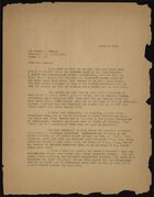 Letter from Ruth Benedict to Jesse L. Nusbaum, March 6, 1932