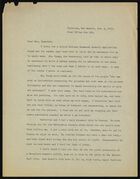 Letter from Morris Opler to Ruth Benedict, January 4, 1933