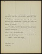 Letter from Paul Frank to Ruth Benedict, undated