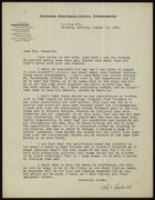 Letter from Odd S. Halseth to Ruth Benedict, August 20, 1931