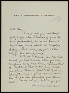 Letter from E. to Ruth Benedict, undated