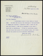 Letter from Archibald A. Gulick to Ruth Benedict, August 19, 1939