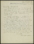 Letter from Donald Collier to Ruth Benedict, April 26, 1939