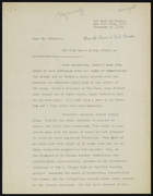 Letter from Gitel to Ruth Benedict, November 21, 1939