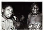 Black and White photograph: Nyakanjata and Zinia at a night dance Fig. #1