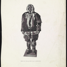 Black and White Photograph of Eskimo Man from Hudson Bay