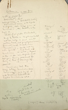 Handwritten Field Notes in Croxley Workbook, 1942