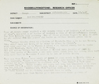 Rhodes-Livingstone Research - Chieftainship in Sifukambanda, June 18, 1947