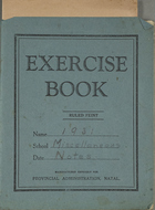 1931: Miscellaneous Notes