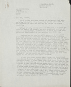 Letter from Bronislaw Malinowski to Leo Austen, Dec. 10, 1934