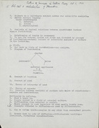 Outline of Seminar in Culture Theory, Oct. 5, 1939