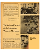 The Birth and Growth of the Indonesian Women's Movement (Part I)