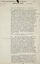 Lectures Given at the School of Oriental Languages - Language and Culture I, Oct. 10, 1935