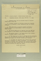 Memo from Willis D. Crittenberger re: Situation Report - French-Italian Border Area, May 14, 1945