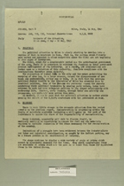 Memo from Alfred M. Torribelli re: Estimate of the Situation, Milan Area, 8 May - 12 May, 1945, May 14, 1945