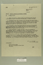 Memo re: Military Situation in Province of Novara, May 16, 1945