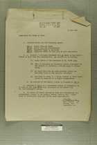 Memorandum for Chief of Staff, June 2, 1945