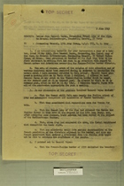 Memo from Lt. Gen. L. K. Truscott to Commanding General, 15th  Army Group, on French Attempt to Occupy No. Italy, June 2, 1945