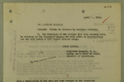 Memos from Henry Jervey and Lutz Wahl re: Firing on Mexicans by American Troops, April 6, 1918