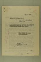 Memo from Lutz Wahl re: Report that a Group of American Soldiers Put to Death five Mexican Custom Guards, April 27, 1918