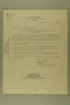 Memo from Henry Jervey re: Report that American Soldiers Killed Two Men Near Matamoros, May 4, 1918