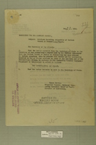 Memo from Henry Jervey re: Soldiers Automobile of Mexican Consul at Brownsville, Texas, May 20, 1918
