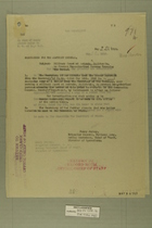 Memo from Henry Jervey re: Military Guard at Andrade, California, to Prevent Un-Authorized Persons Crossing the Border, May 22, 1918