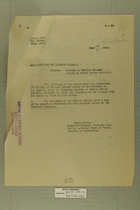 Memo from Henry Jervey re: Killing of Mexican Customs Guards by United States Soldiers, June 7, 1918