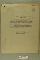 Memo from Henry Jervey re: Firing upon Mexicans by United States Soldiers, June 21, 1918