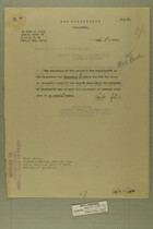 Memo from Henry Jervey re: Seizing of Foodstuffs Belonging to Mexicans, July 5, 1918