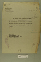 Memo from Henry Jervey to the Secretary of the Interior, July 8, 1918