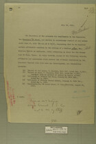 Memo to the Secretary of State, July 10, 1918