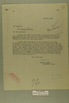 Memo from Newton D. Baker to The Secretary of State, July 15, 1918