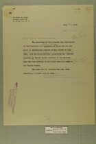 Memo from E. D. Anderson re: Wounding of Mexican Boys by American Soldiers, July 20, 1918