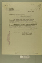 Memo from Henry Jervey re: Killing of Mexican Customs Guards by United States Soldiers, July 26, 1918