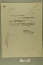 Memo from Henry Jervey re: Alleged Firing on Mexican Citizens by United States Soldiers, August 15, 1918