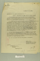Memos from Henry Jervey and R.C. Marshall, Jr. re: Construction of Fences Along the Mexican Border, September, 1918