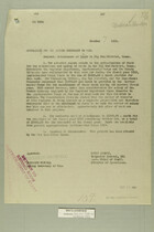 Memo from Henry Jervey re: Maintenance of Roads in Big Bend District, Texas, October 7, 1918