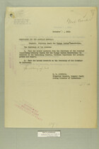Memo from E. D. Anderson re: Military Guard for Papago Indian Reservation, November 2, 1918
