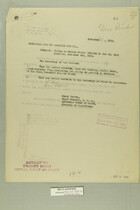 Memo from Henry Jervey re: Firing on United States Patrols in the Big Bend District, November 2, 1918