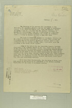 Memo from Henry Jervey to the Secretary of State, February 8, 1919