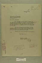 Letter from Peyton C. March to C. B. Hudspeth, April 9, 1919