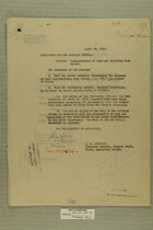 Collection of Memos re: Transportation of Arms and Munitions into Mexico, April, 1919