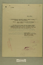 Memos re: Lease of Lands in Connection with Mexican Border Projects, May, 1919
