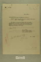 Memos from R. E. Wyllie and Newton D. Baker re: Maintaining Road from Cooley's Ranch to White River Indian Agency, Arizona, May, 1919