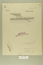 Letters from Harris to Howard E. Perry and Commanding General, Southern Department, Dec. 6, 1919