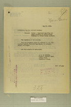 Mexico - Complaint Regarding Alleged Crossing of International Boundary by United States Soldiers, May 19, 1920