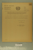 Letter Dated 30 October 1952 from the Chief of Staff of the Truce Supervision Organization to the Secretary-General Transmitting a Report on the Decisions Made During the Period 1 November 1951 to 30 October 1952 by the Mixed Armistice Commissions
