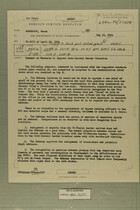 Foreign Service Despatch re: Comment on Measures to Improve Arab-Israeli Border Situation, May 10, 1954